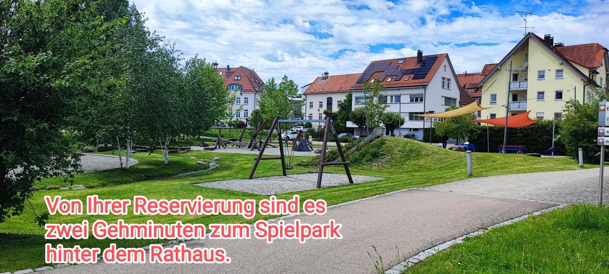Studio Ferienwohnung Untergeschoss Ostrach Eksteriør bilde